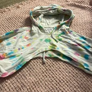 Super cute cropped hoodie for exercise barely worn